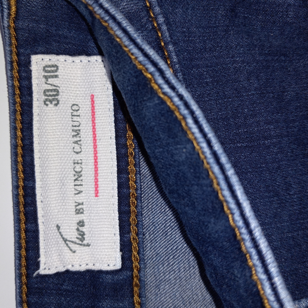 Like New, Lightly Used - Vince Camuto Blue Skinny Jeans with Indigo Hue